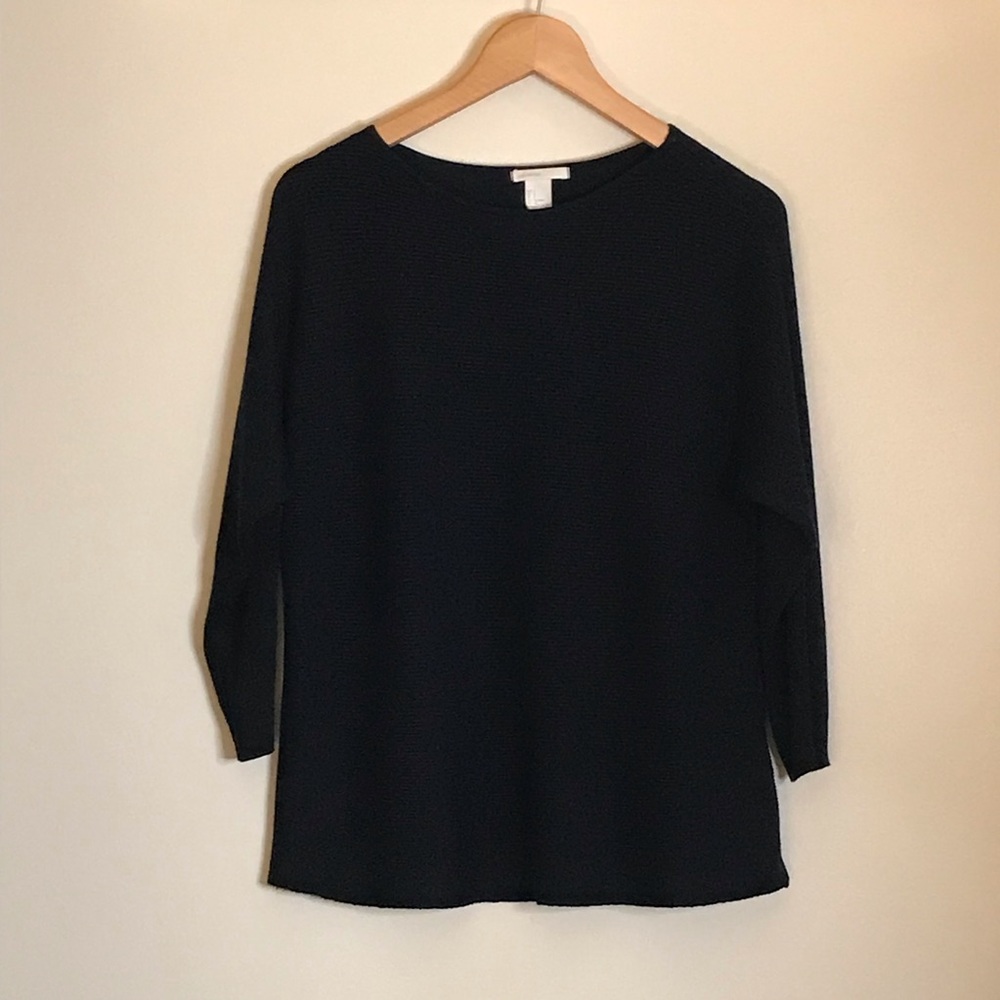 H&M Basic Women’s Small Navy Blue Long Sleeve Sweater